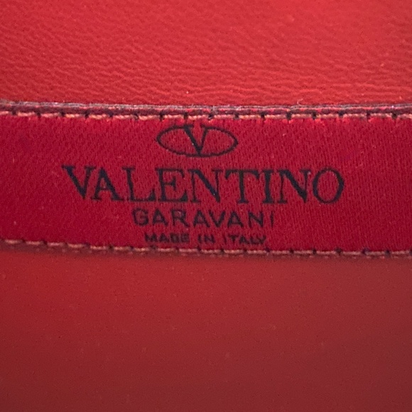 Large Light Grey / Gold Valentino Rockstud Spike Shoulder Bag New With T… - Picture 5 of 15